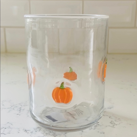 Anthropologie 🎃 Harvest Pumpkin Juice Glass. - Picture 5 of 15